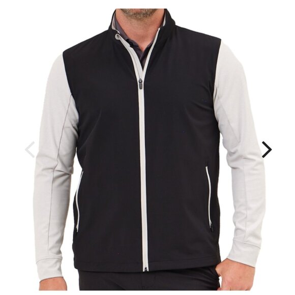 Dunning Golf Glenbeg Water-Resistant Performance Jacket Black NWOT SIZE … - Picture 6 of 8